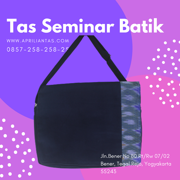 tas seminar batik di jakarta