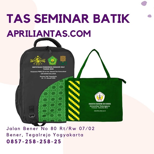 Tas Seminar Batik Surabaya Apriliantas, Produsen Seminar Kit Terbaik
